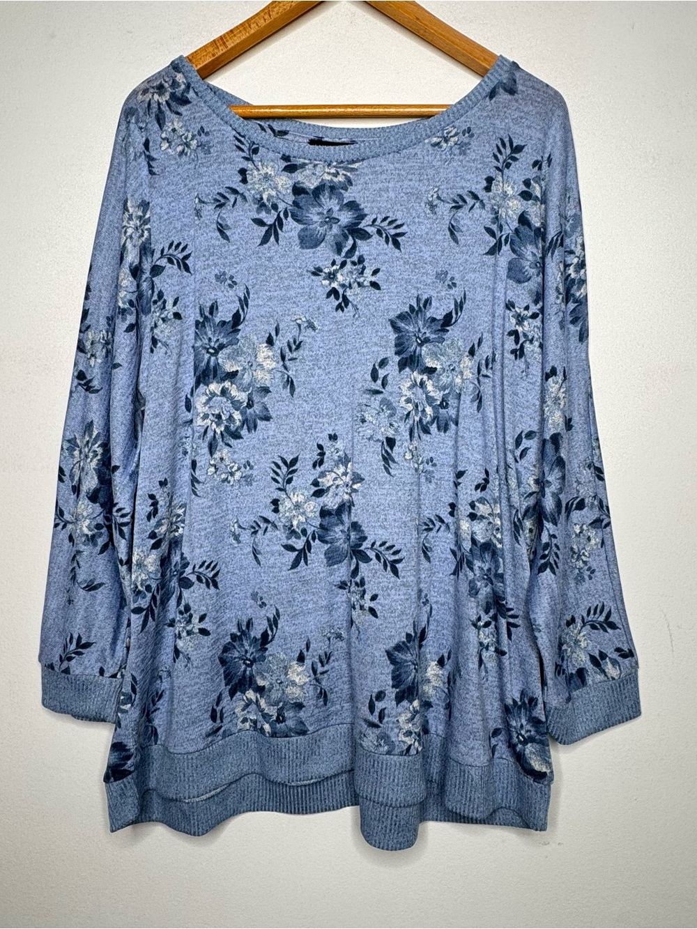 Lane Bryant Long Sleeve Floral Top - Size 18/20 1X